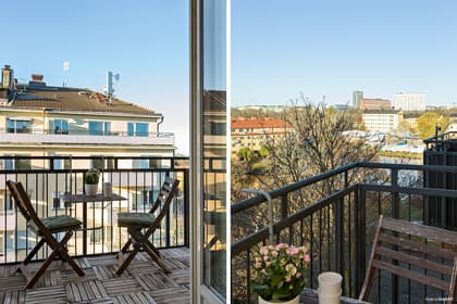 Balkong eller utsiktsbild