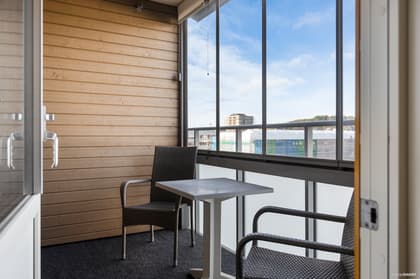 Balkong eller utsiktsbild