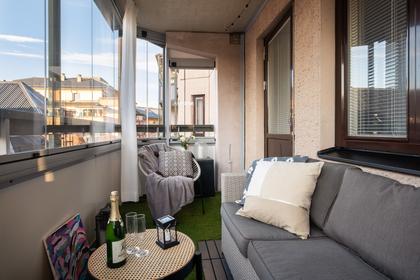 Balkong eller utsiktsbild