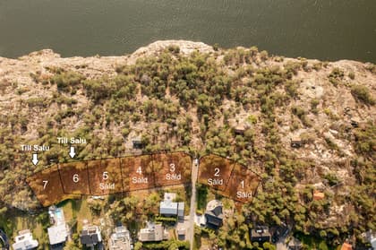 Illustrerad karta över fastigheten eller området