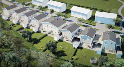 Illustrerad karta över fastigheten eller området