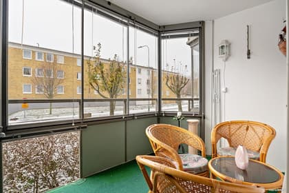 Balkong eller utsiktsbild