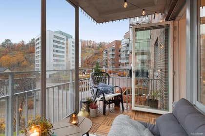 Balkong eller utsiktsbild