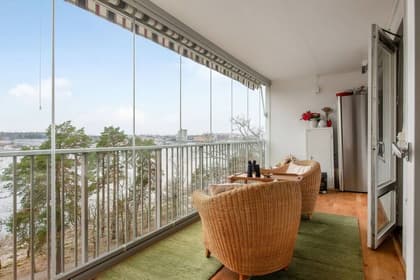 Balkong eller utsiktsbild