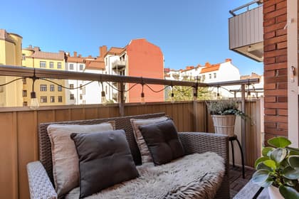 Balkong eller utsiktsbild