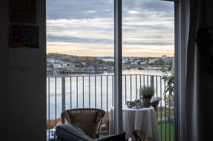 Balkong eller utsiktsbild