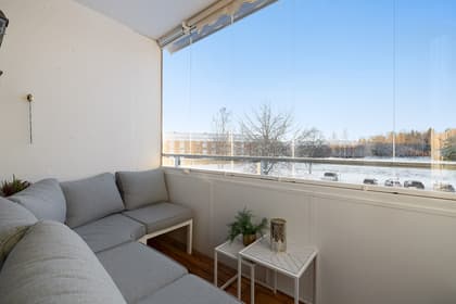 Balkong eller utsiktsbild