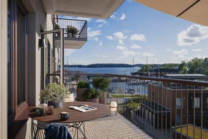 Balkong eller utsiktsbild