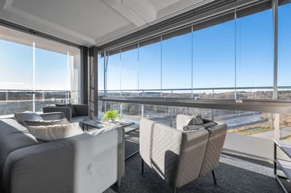 Balkong eller utsiktsbild