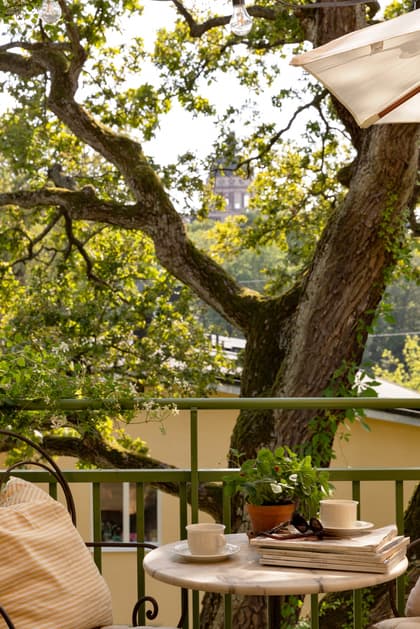 Balkong eller utsiktsbild