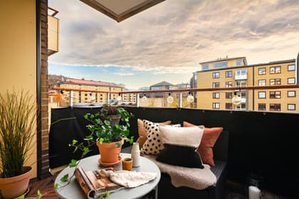 Balkong eller utsiktsbild