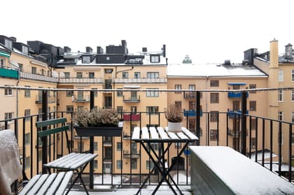 Balkong eller utsiktsbild