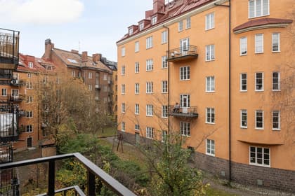 Balkong eller utsiktsbild