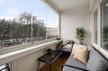 Balkong eller utsiktsbild