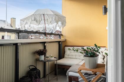 Balkong eller utsiktsbild