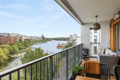 Balkong eller utsiktsbild