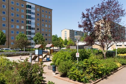 Balkong eller utsiktsbild