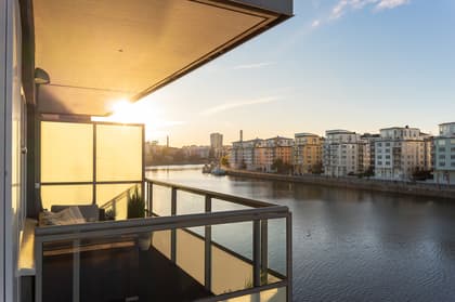 Balkong eller utsiktsbild