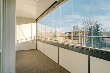 Balkong eller utsiktsbild