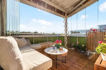 Balkong eller utsiktsbild