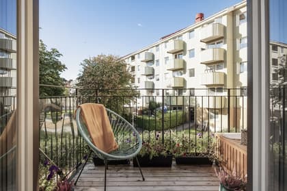 Balkong eller utsiktsbild