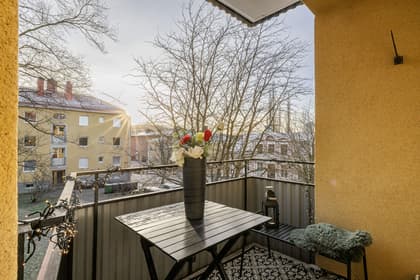 Balkong eller utsiktsbild