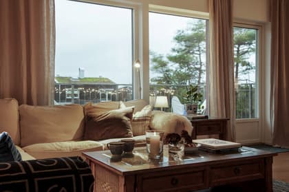 Balkong eller utsiktsbild