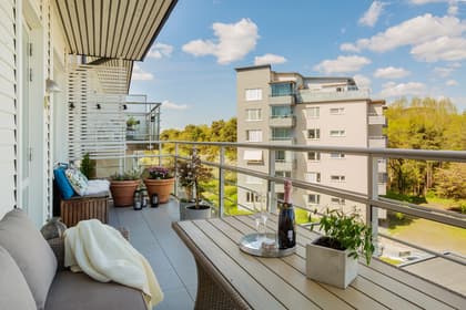 Balkong eller utsiktsbild