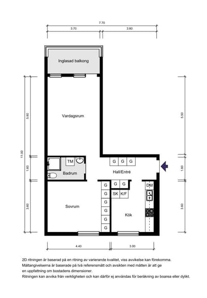 Höjdvägen 1C, Eknäs