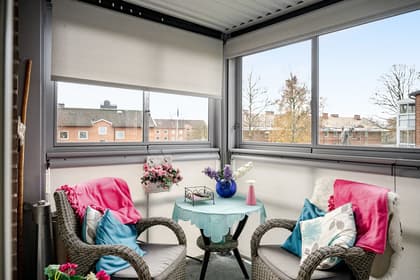 Balkong eller utsiktsbild