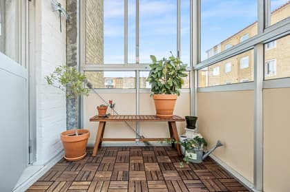 Balkong eller utsiktsbild