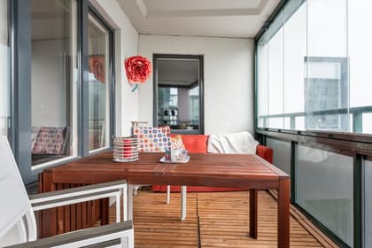 Balkong eller utsiktsbild