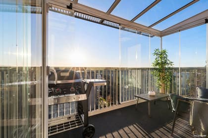 Balkong eller utsiktsbild