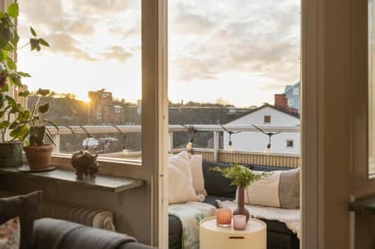 Balkong eller utsiktsbild