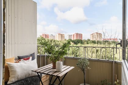 Balkong eller utsiktsbild