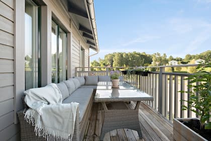 Balkong eller utsiktsbild