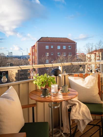 Balkong eller utsiktsbild