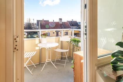 Balkong eller utsiktsbild