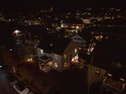 Illustrerad karta över fastigheten eller området