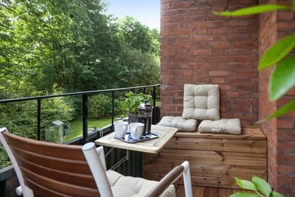 Balkong eller utsiktsbild