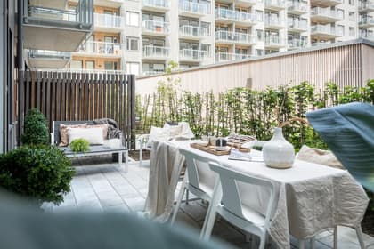 Balkong eller utsiktsbild