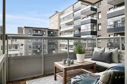 Balkong eller utsiktsbild