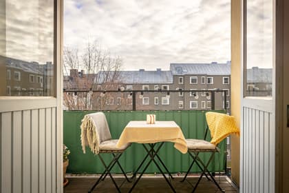 Balkong eller utsiktsbild