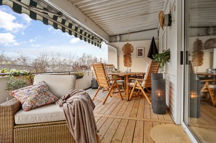 Balkong eller utsiktsbild