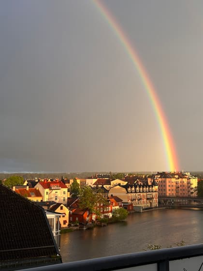 Balkong eller utsiktsbild