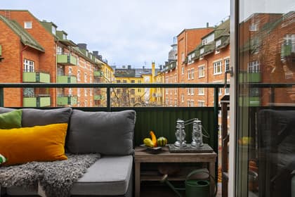 Balkong eller utsiktsbild