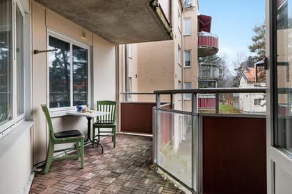 Balkong eller utsiktsbild