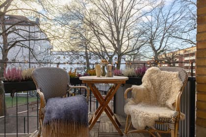 Balkong eller utsiktsbild