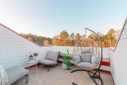 Balkong eller utsiktsbild