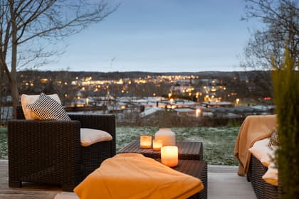 Balkong eller utsiktsbild